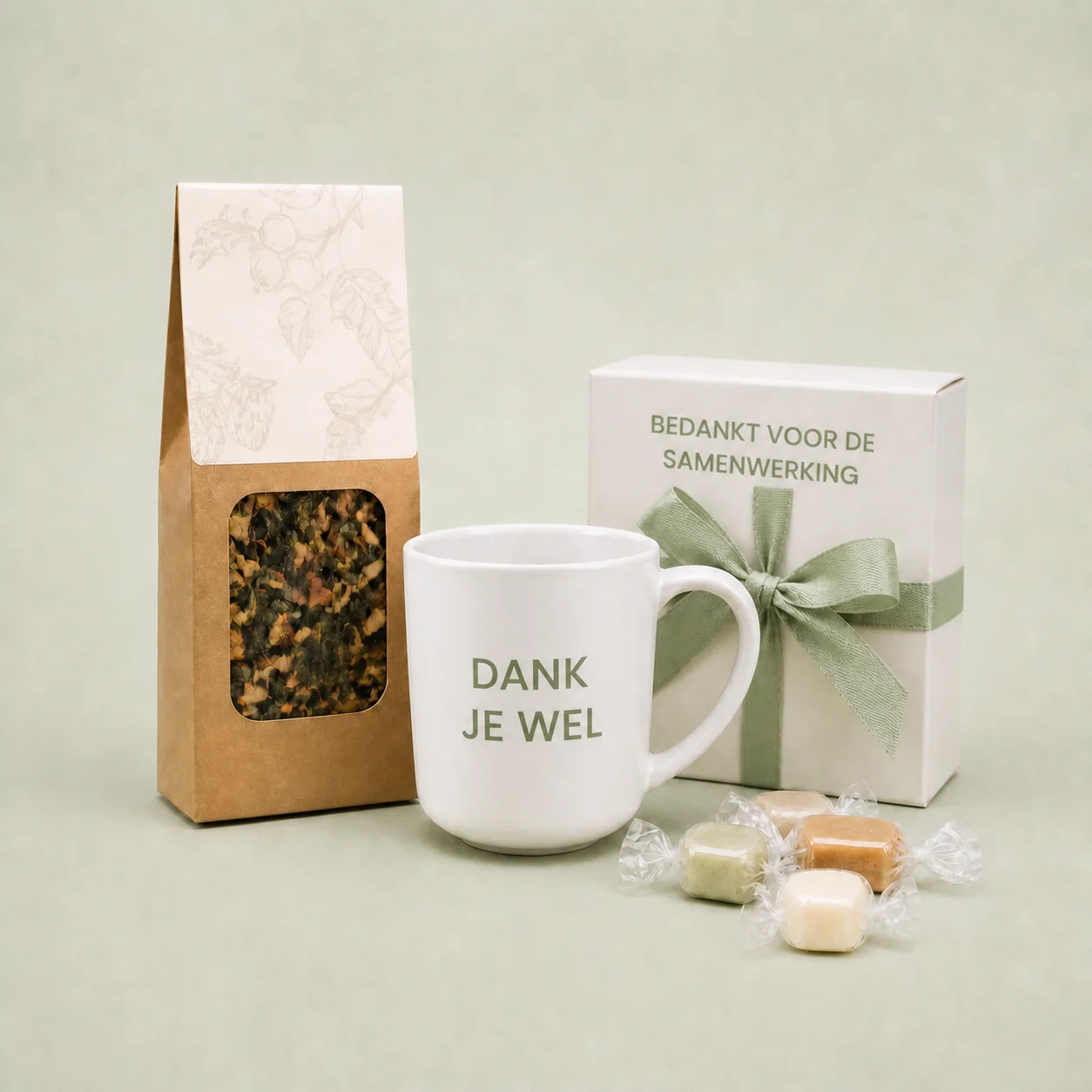 Een gepersonaliseerd bedankgeschenk voor een samenwerking