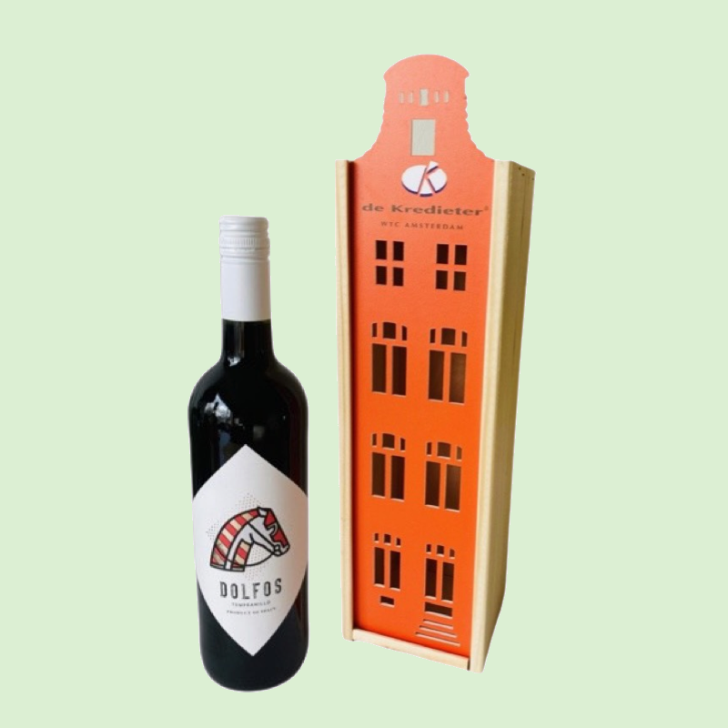 Een relatiegeschenk in de huisstijl van de Kredieter